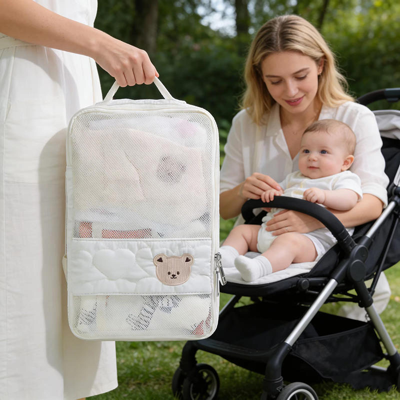 Diaper Caddy Organizer - حقيبة حفاضات أطفال محمولة مقاومة للماء،