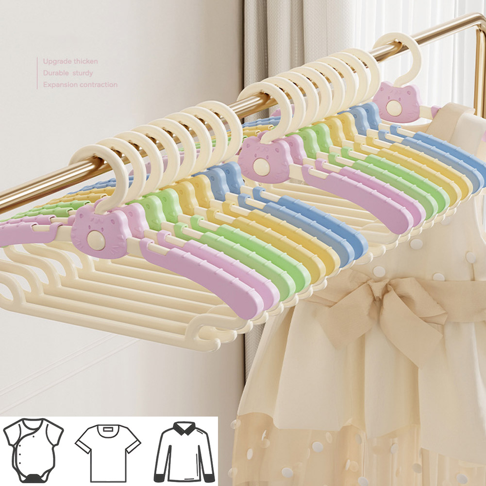 Baby Nursery Hooks - 10 قطع من علاقات الملابس القابلة