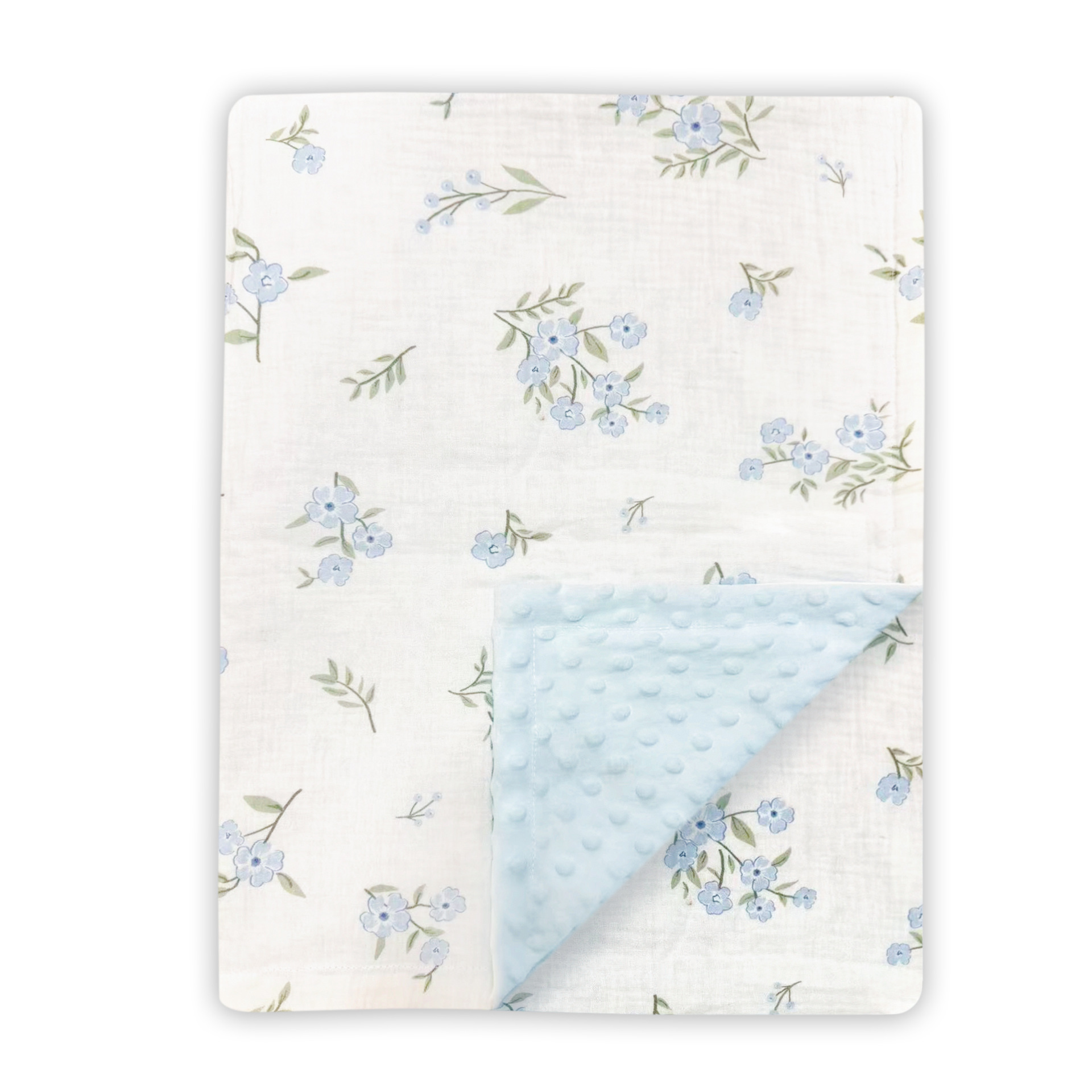 Baby Girl Nursery Quilt - بطانية أطفال من الموسلين لحديثي الولادة،
