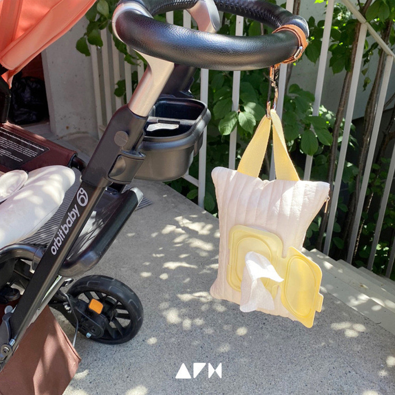 Diaper Caddy Organizer - INS عربة حقيبة للطفل مناديل حالة