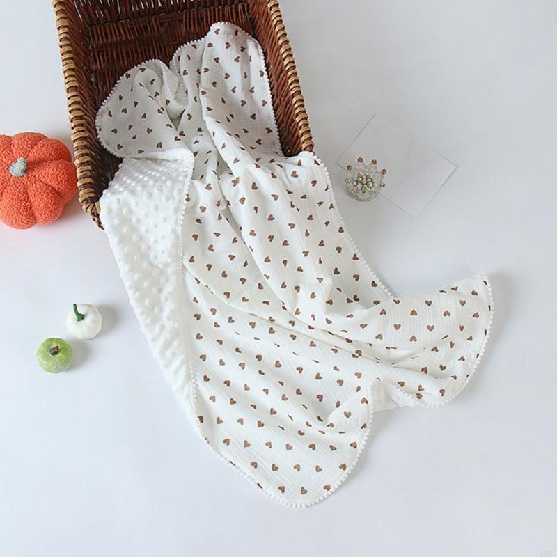 Baby Girl Nursery Quilt - L38E بطانيات الحضانة الناعمة رميات السرير