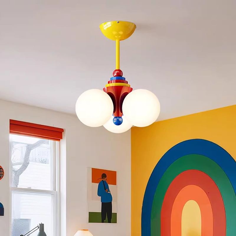 Baby Nursery Knobs - غرفة الأطفال الثريات اللون ممفيس كرة
