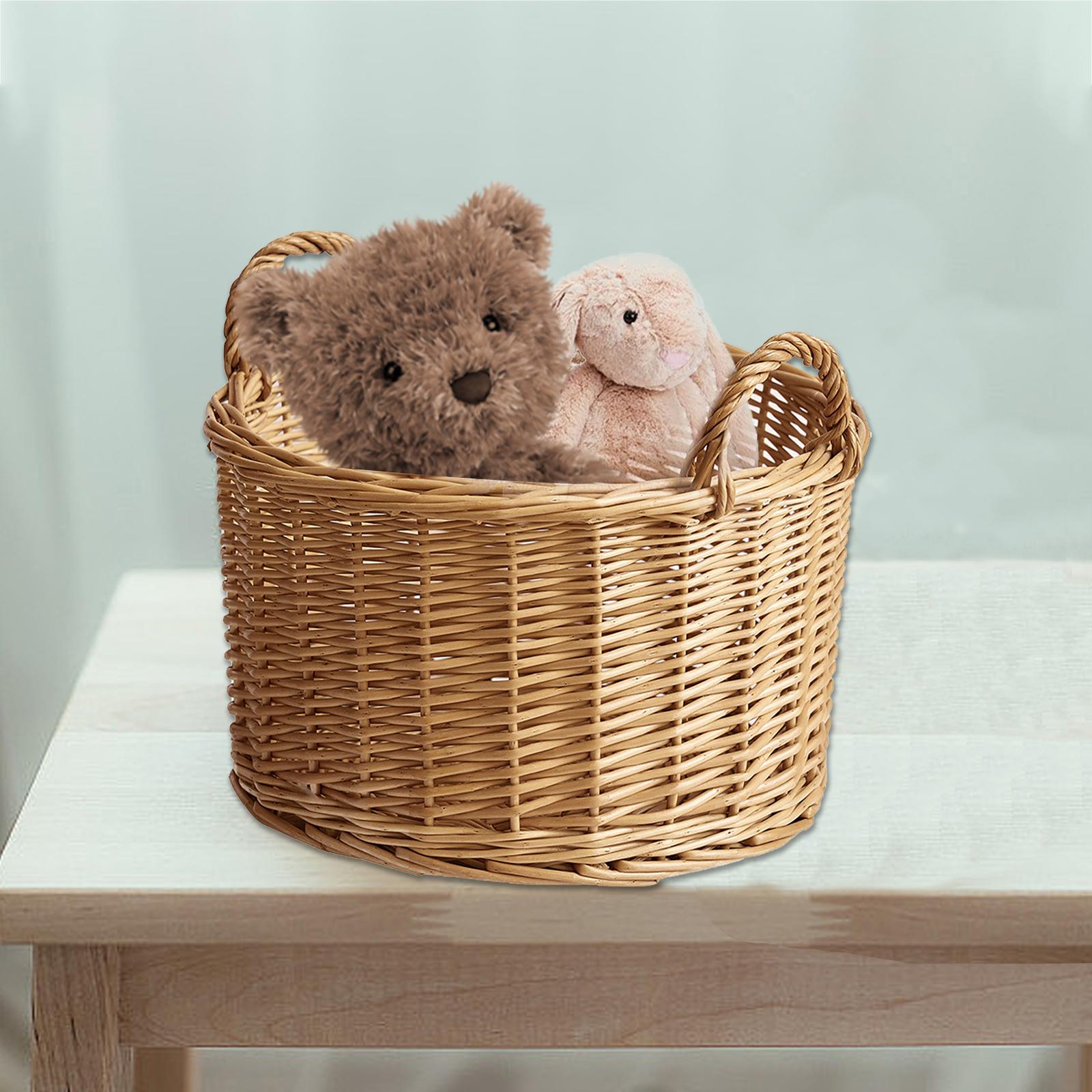 Baby Nursery Laundry Basket - سلة تخزين للغسيل، سلة محمولة لغرفة