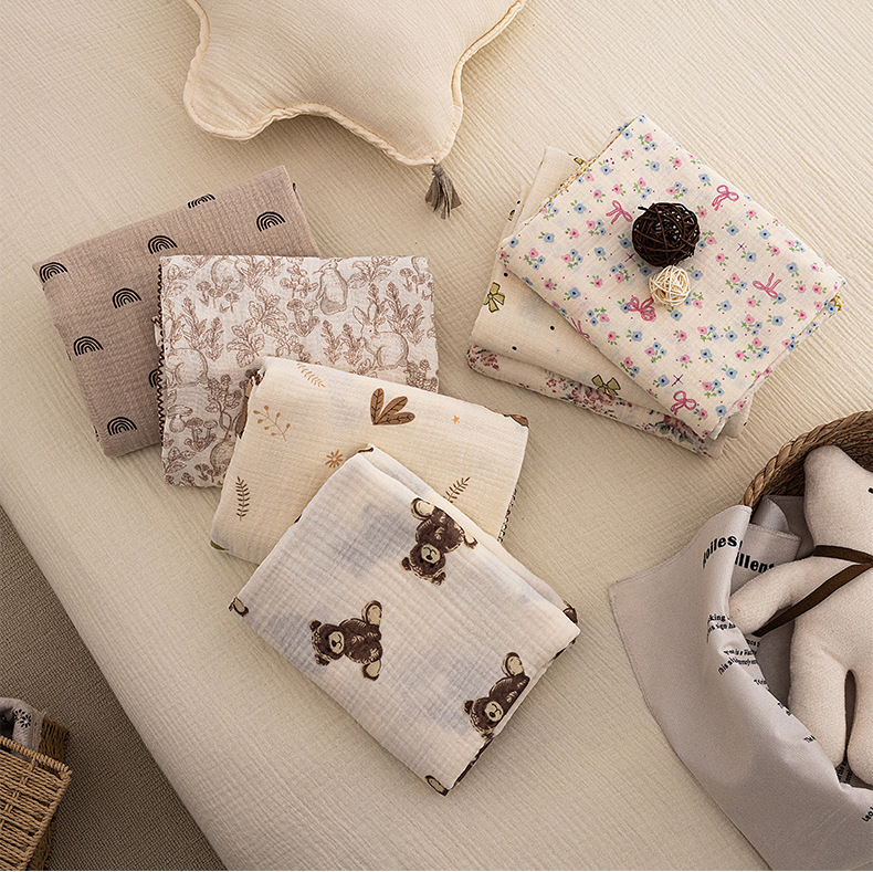 Baby Girl Nursery Quilt - بطانية صيفية للأطفال حديثي الولادة، بطانية
