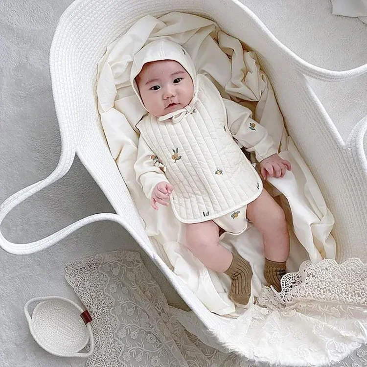 Baby Nursery Crib - المحمولة الطفل موسى سلة الناقل القطن