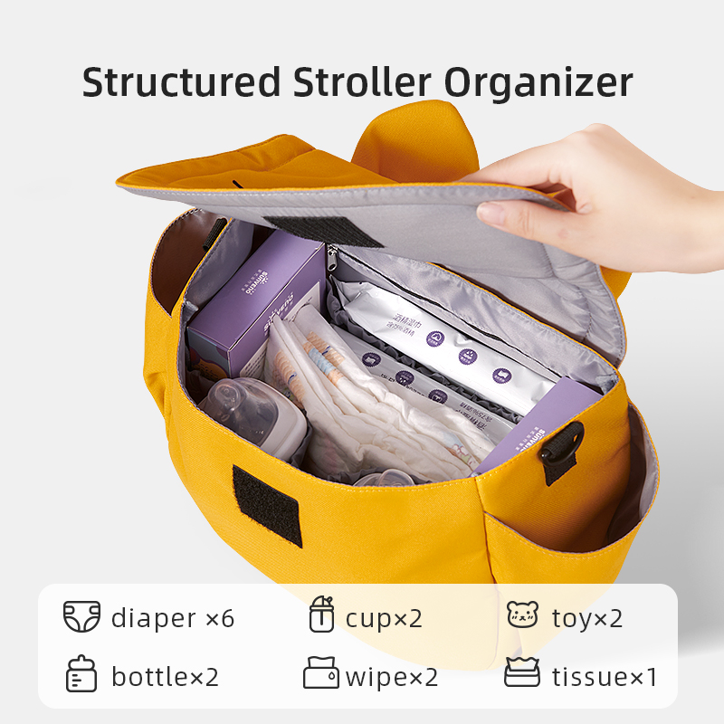 حقيبة حفاضات Sunveno Cat ذات س - مراجعة Diaper Caddy Organizer وسعره