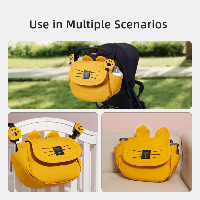 حقيبة حفاضات Sunveno Cat ذات س - مراجعة Diaper Caddy Organizer وسعره