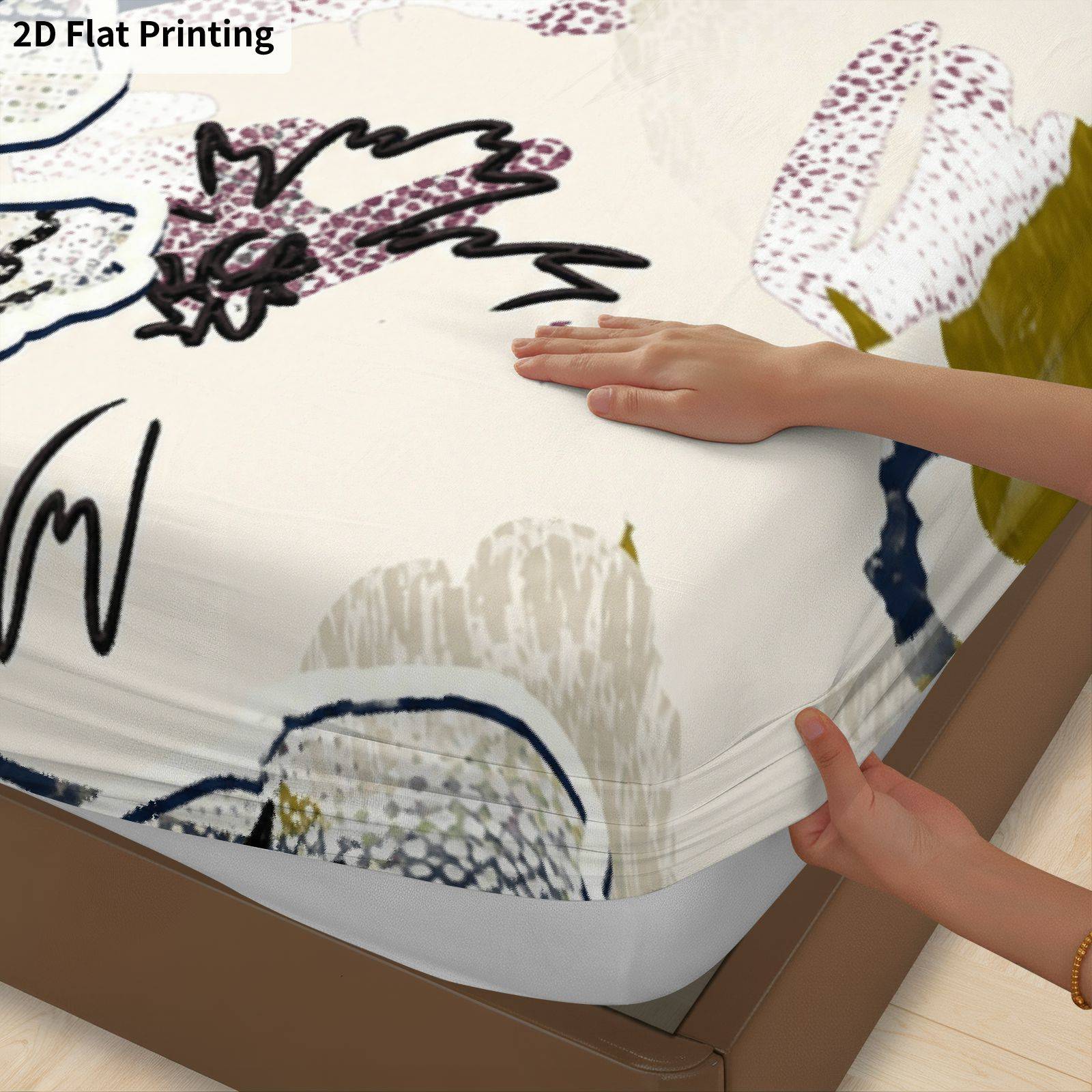 مجموعة أغطية سرير بنقشة أوراق  - مراجعة Baby Nursery Bedding وسعره