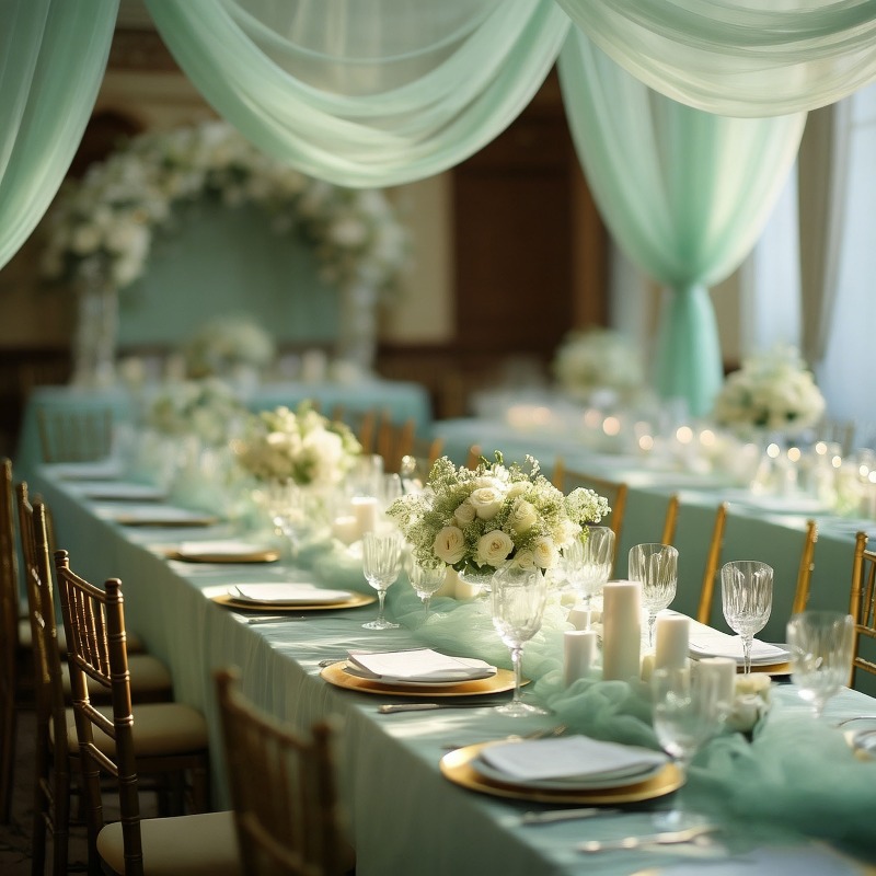 ستارة سقف من التول الشفاف بالل - مراجعة Baby Nursery Green وسعره