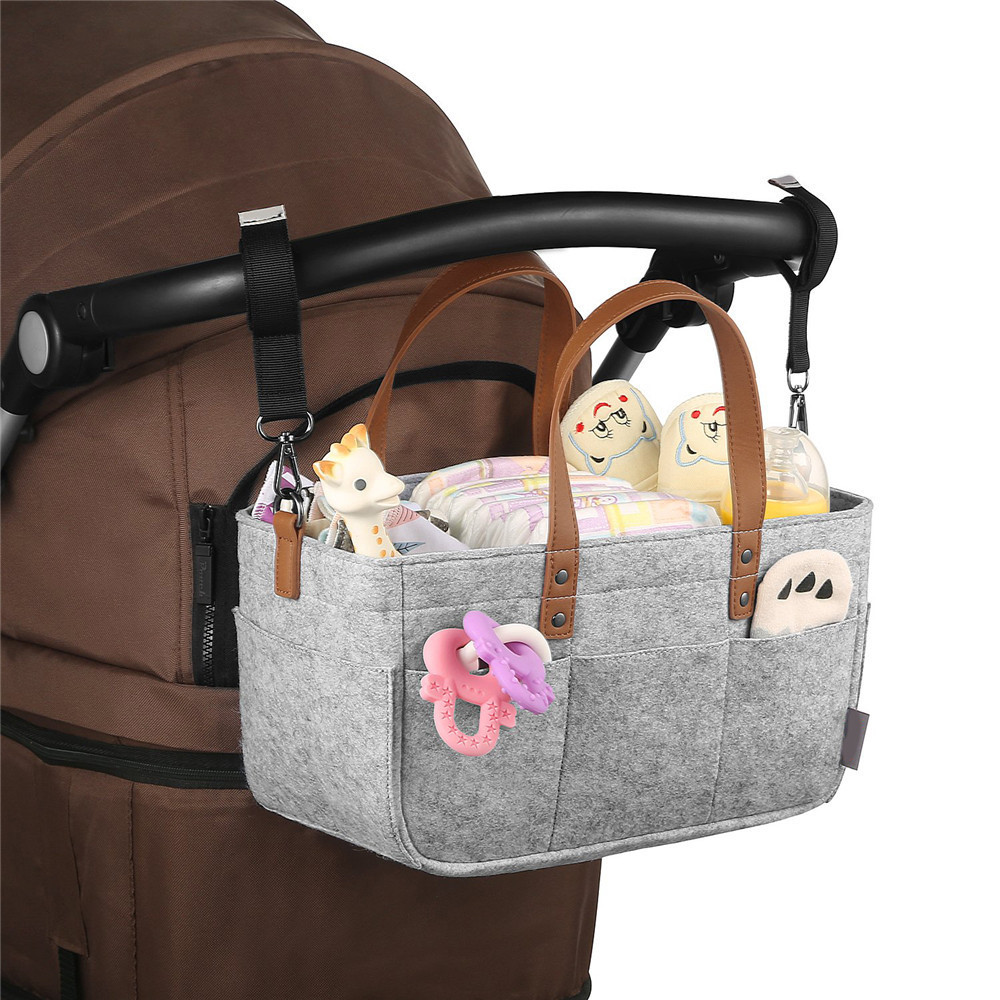 سلة تخزين لباد السيارات للطفل  - مراجعة Diaper Caddy Organizer وسعره