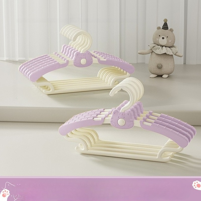 10 قطع من علاقات الملابس القاب - مراجعة Baby Nursery Hooks وسعره