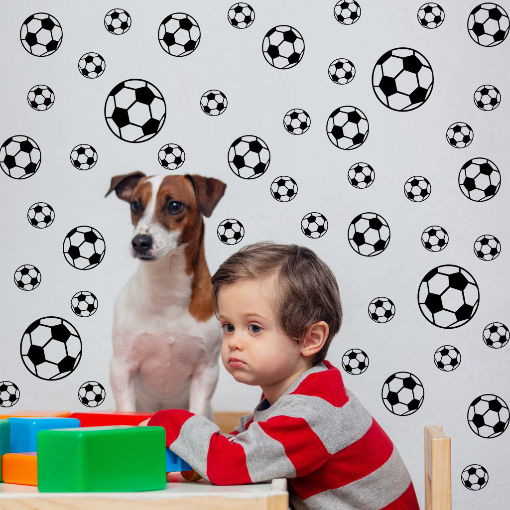 43 قطعة من ملصقات الحائط لكرة  - مراجعة Baby Nursery Stickers وسعره