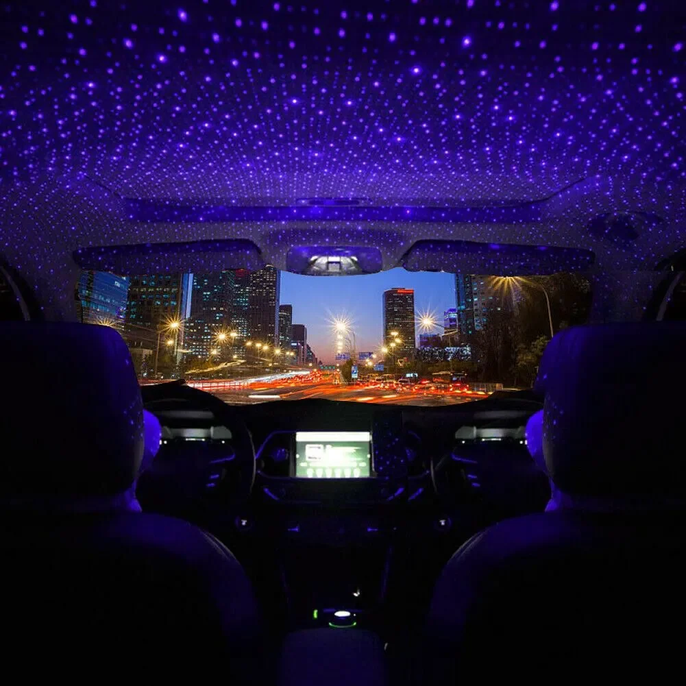 مصباح ليلي صغير LED على شكل نج - مراجعة Night Light Projector Stars وسعره