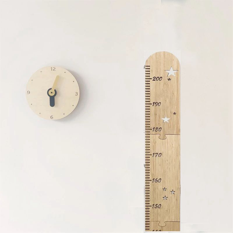 5 أوراق الشمال خشبية الاطفال ا - مراجعة Baby Nursery Wall Decals وسعره