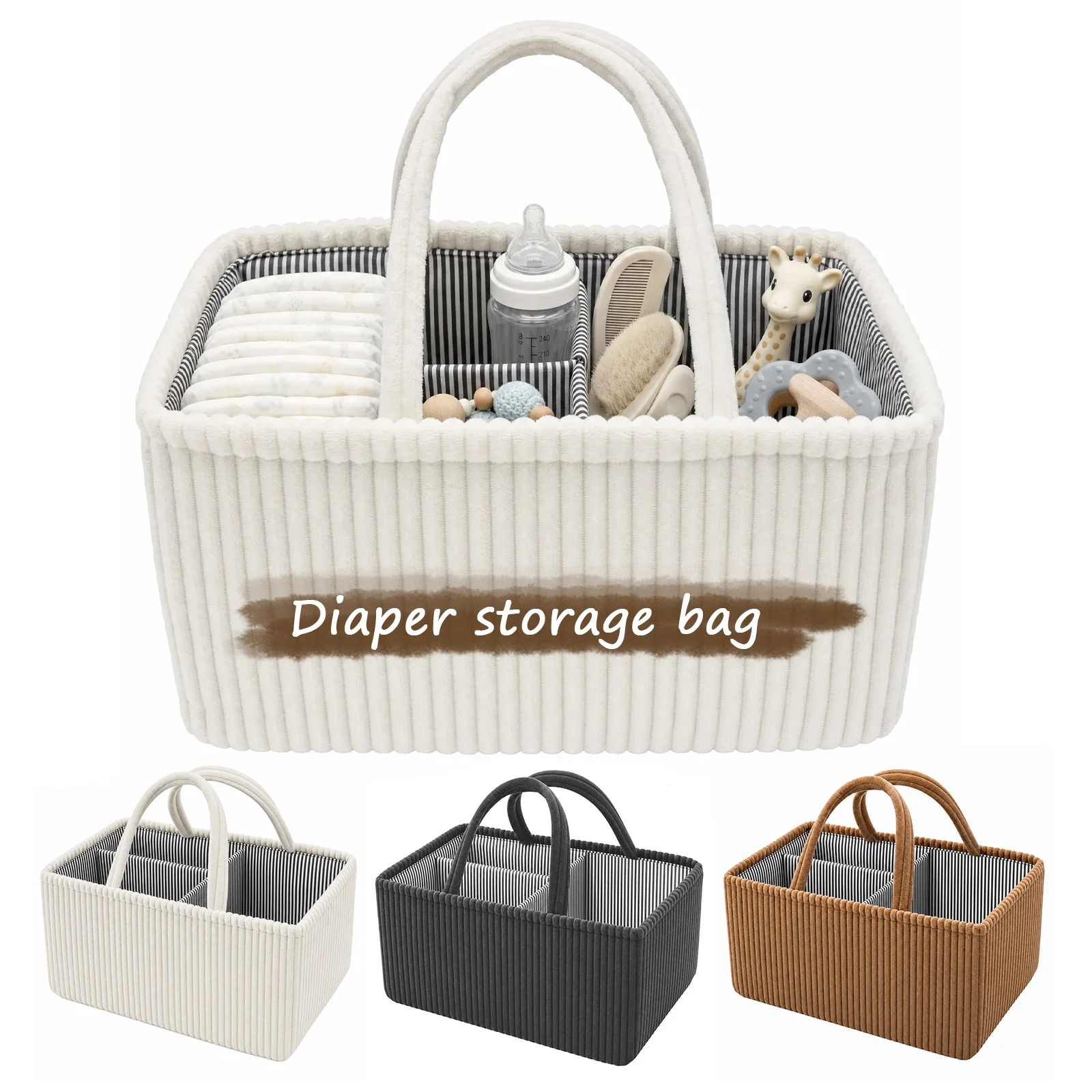 منظم حفاضات الأطفال القابل للط - مراجعة Diaper Caddy Organizer وسعره