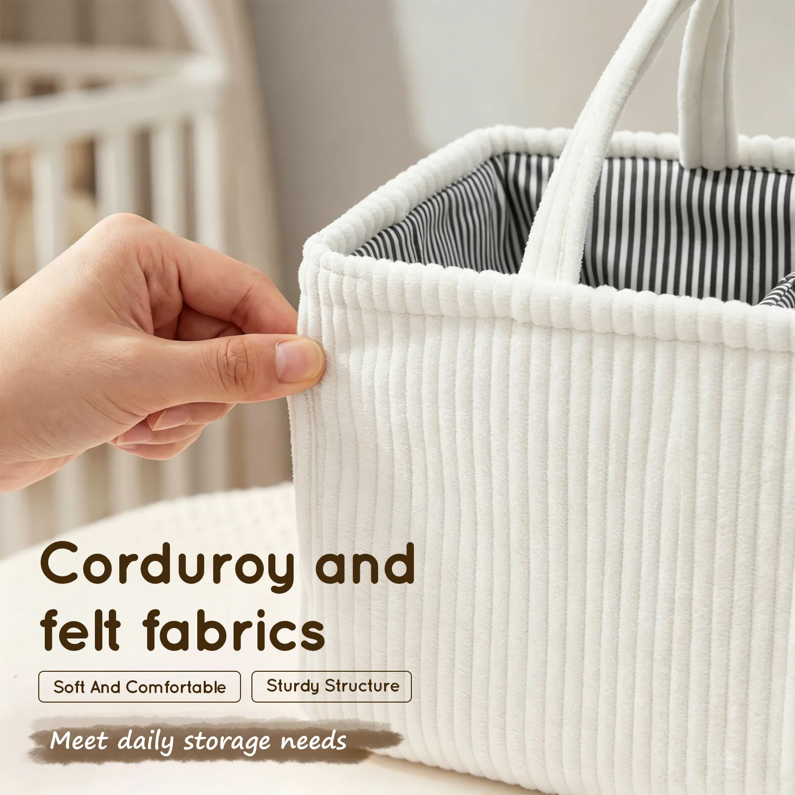 منظم حفاضات الأطفال القابل للط - مراجعة Diaper Caddy Organizer وسعره