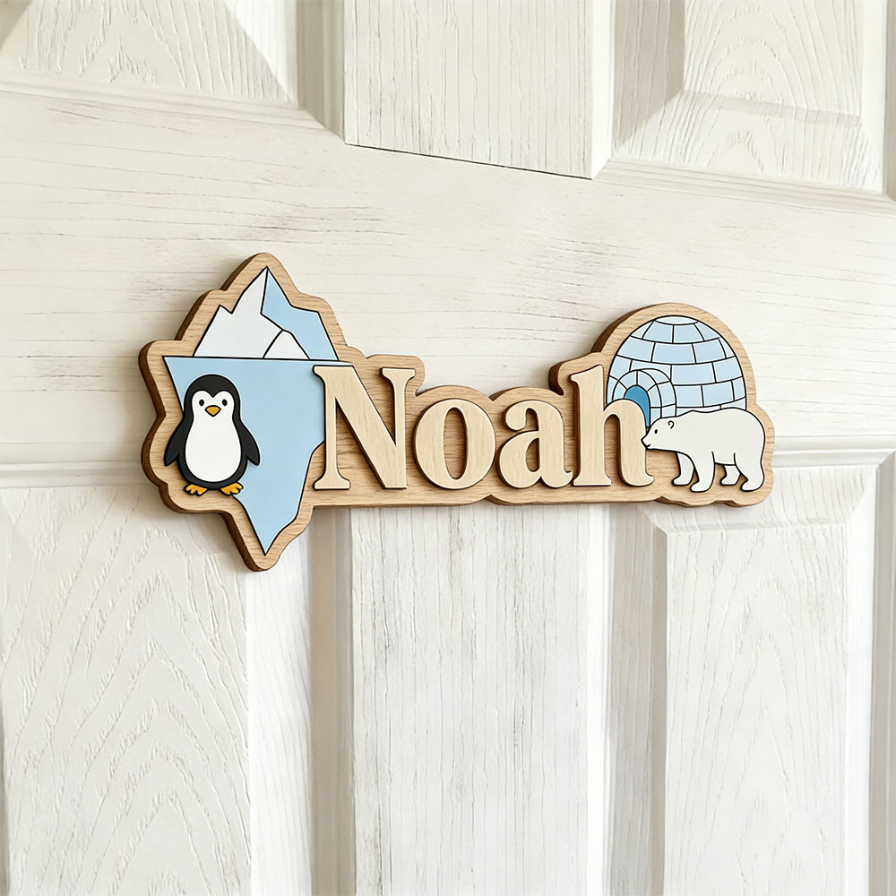 لوحة خشبية مخصصة بتصميم البطري - مراجعة Baby Nursery Pictures وسعره