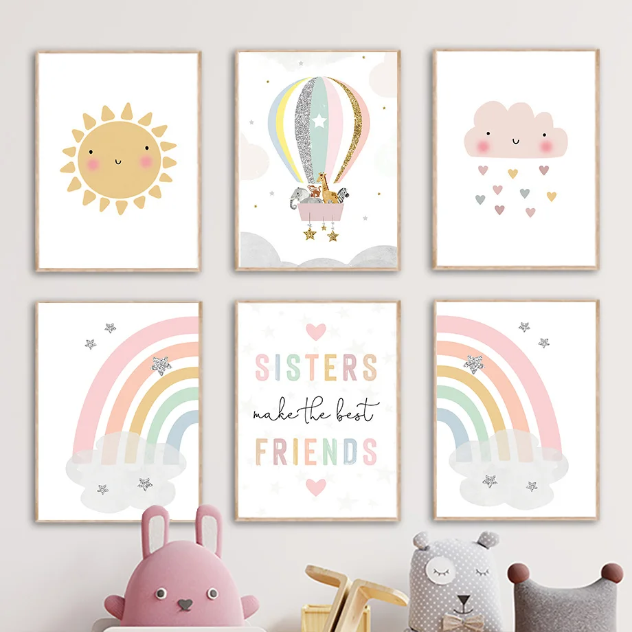 ملصقات وطباعات جدارية على الطر - مراجعة Baby Nursery Pictures وسعره