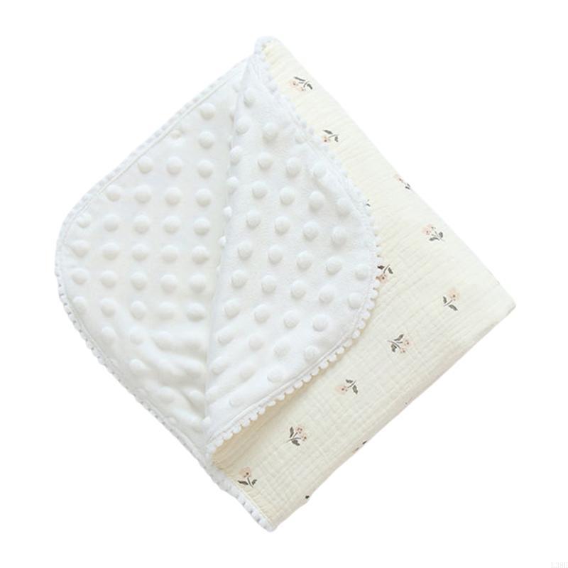 L38E بطانيات الحضانة الناعمة ر - مراجعة Baby Girl Nursery Quilt وسعره