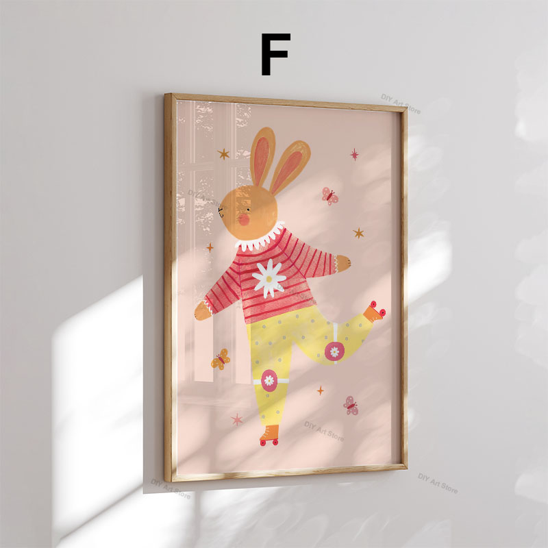 لوحات فنية جدارية كرتونية مضحك - مراجعة Baby Nursery Pictures وسعره
