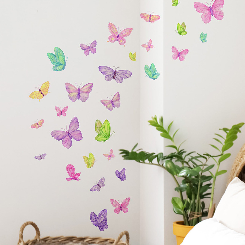 ملصقات حائط على شكل فراشة روما - مراجعة Baby Nursery Wall Decals وسعره