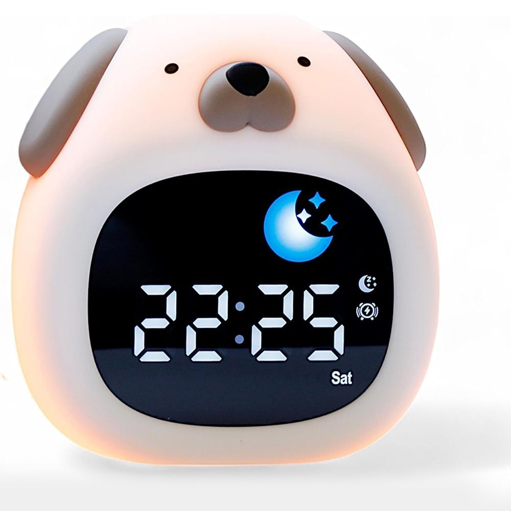 ساعة منبه جديدة مضيئة مع جهاز  - مراجعة Sound Sleep Trainer Clock وسعره