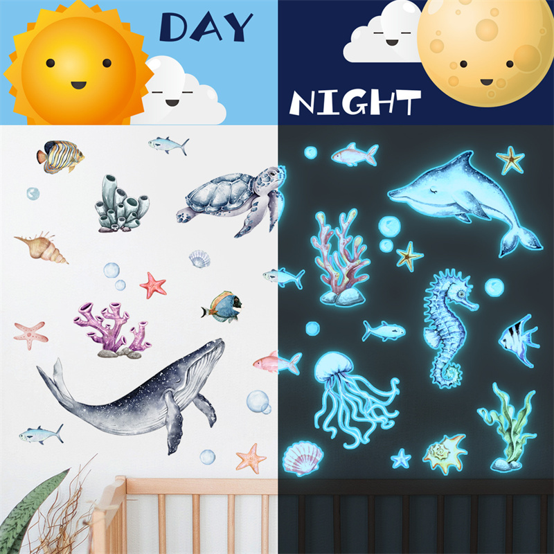 ملصق حائط على شكل حيوانات المح - مراجعة Baby Nursery Wall Decals وسعره
