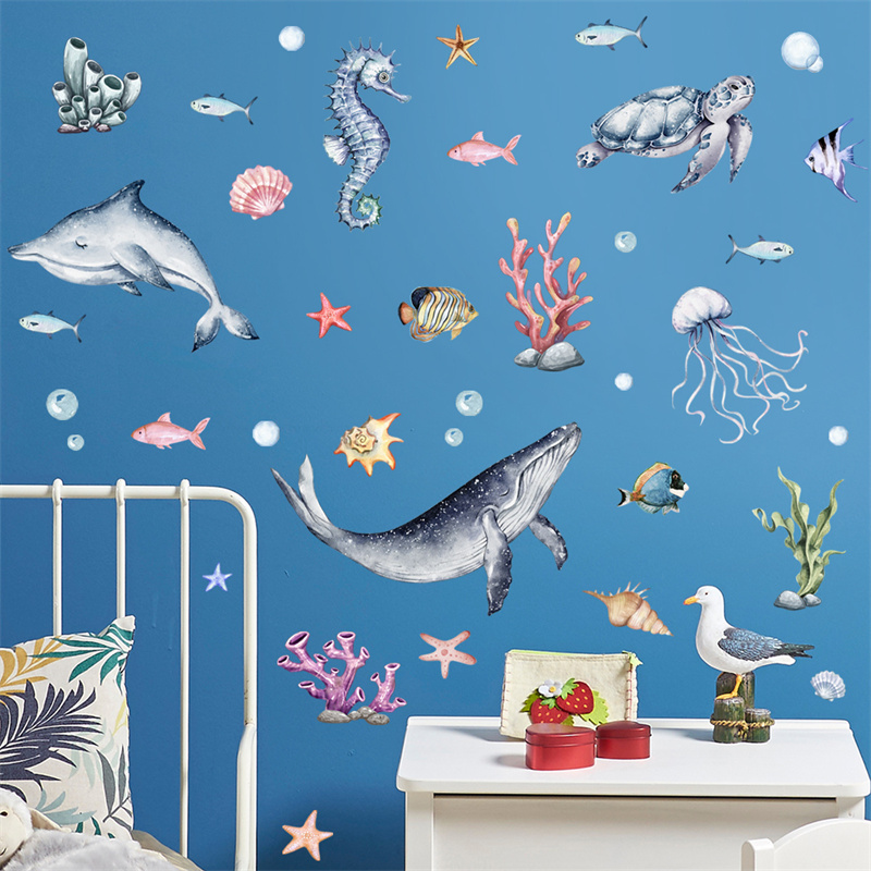 ملصق حائط على شكل حيوانات المح - مراجعة Baby Nursery Wall Decals وسعره