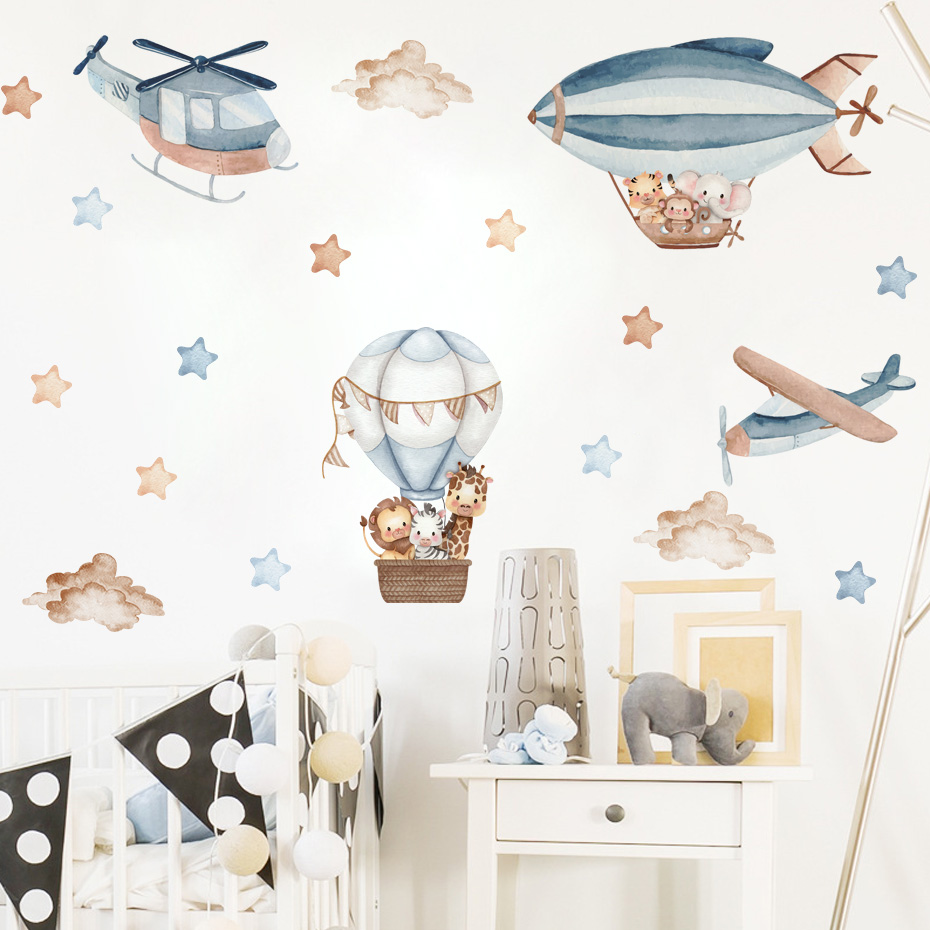 ملصقات حائط على شكل حيوانات بأ - مراجعة Baby Nursery Stickers وسعره