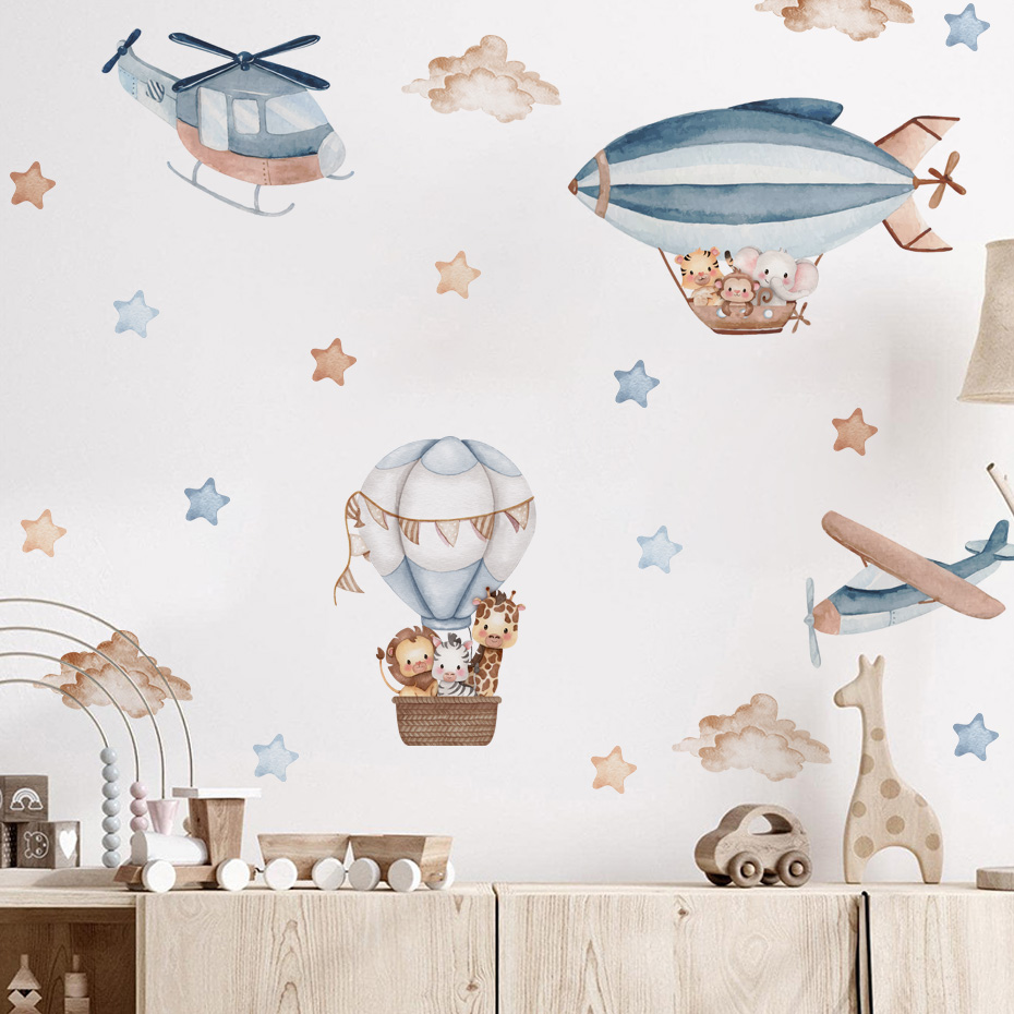 ملصقات حائط على شكل حيوانات بأ - مراجعة Baby Nursery Stickers وسعره