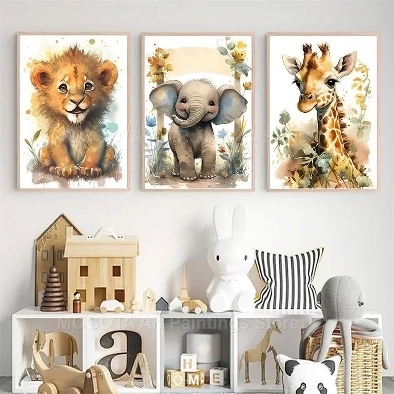 المائية الأسد الزرافة النمر ال - مراجعة Baby Nursery Pictures وسعره
