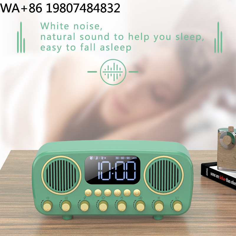 ساعة منبه لاسلكية بتصميم كلاسي - مراجعة Sound Sleep Trainer Clock وسعره