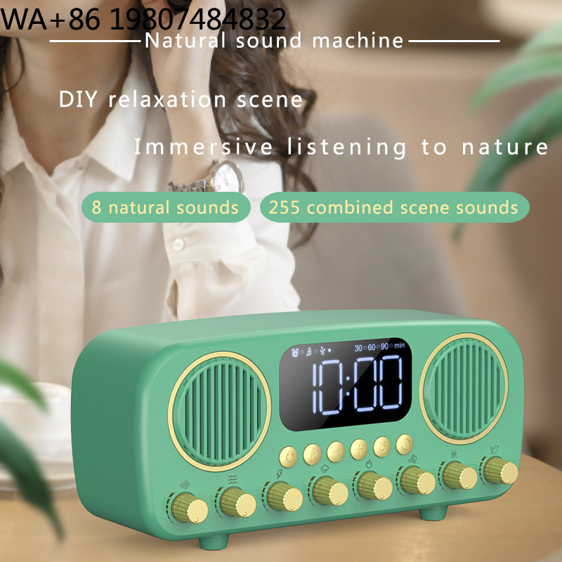 ساعة منبه لاسلكية بتصميم كلاسي - مراجعة Sound Sleep Trainer Clock وسعره