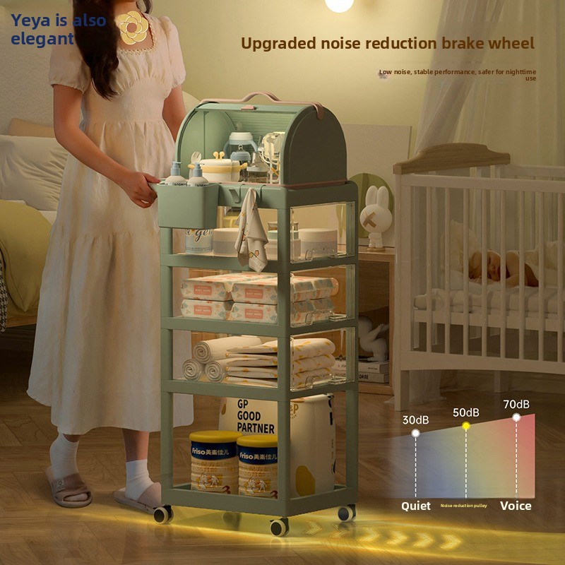 عربة تخزين متحركة للأطفال متعد - مراجعة Baby Nursery Drawers وسعره