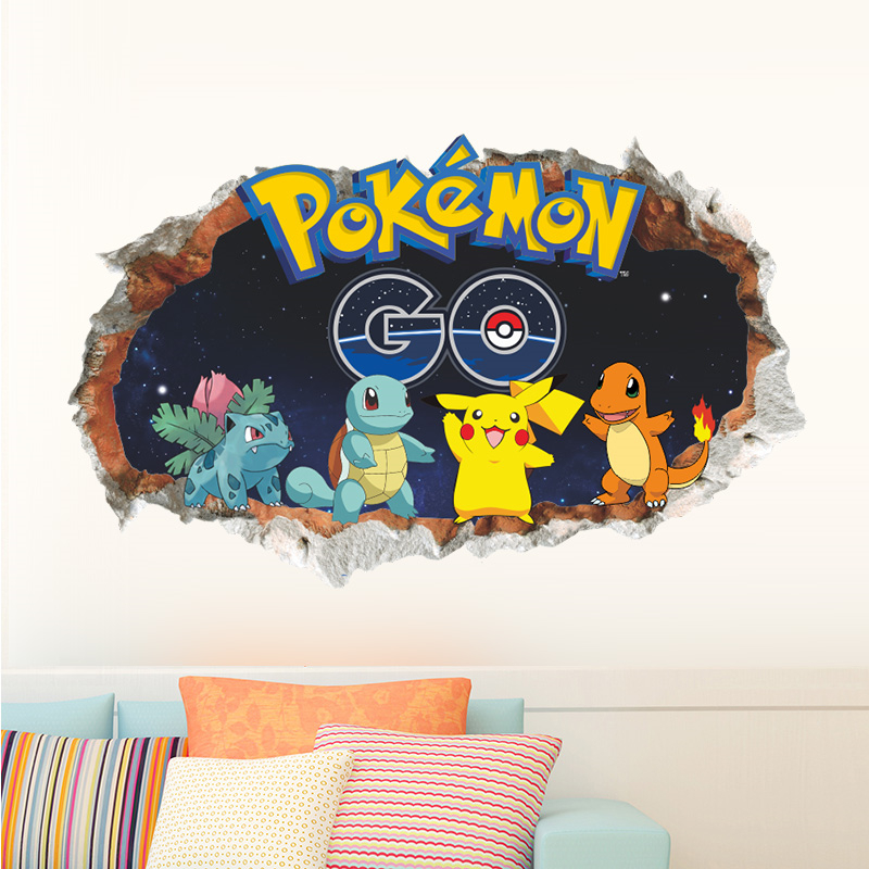 كرتون بوكيمون بيكاتشو ملصق حائ - مراجعة Baby Nursery Wall Decals وسعره