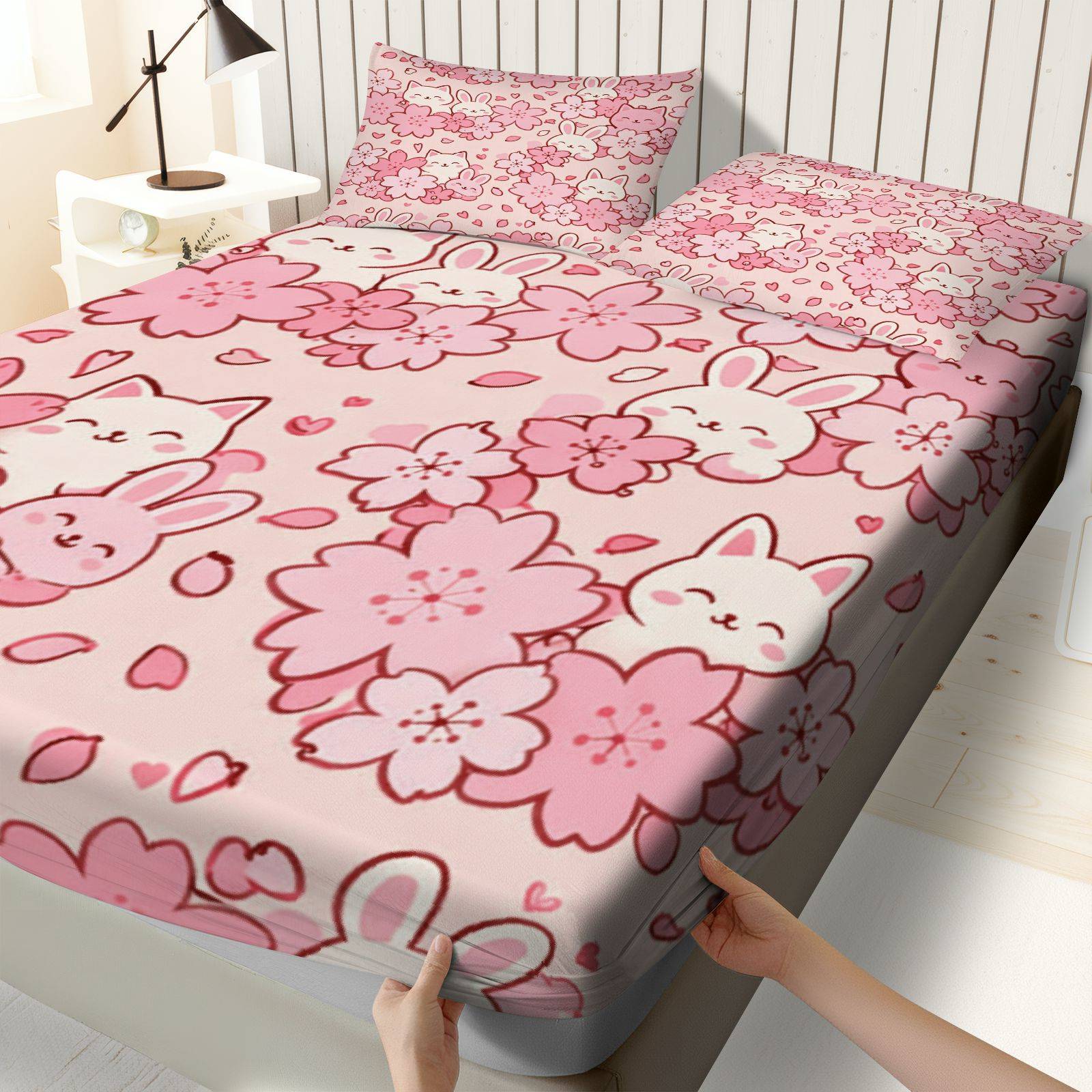 طقم أغطية سرير ساكورا رابيت كا - مراجعة Baby Nursery Bedding وسعره