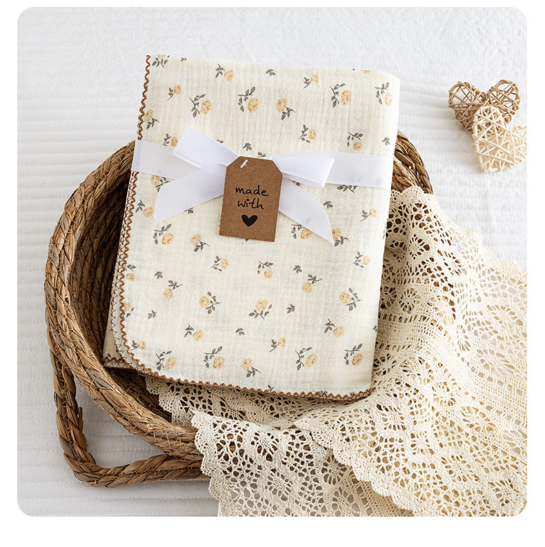 بطانية صيفية للأطفال حديثي الو - مراجعة Baby Girl Nursery Quilt وسعره
