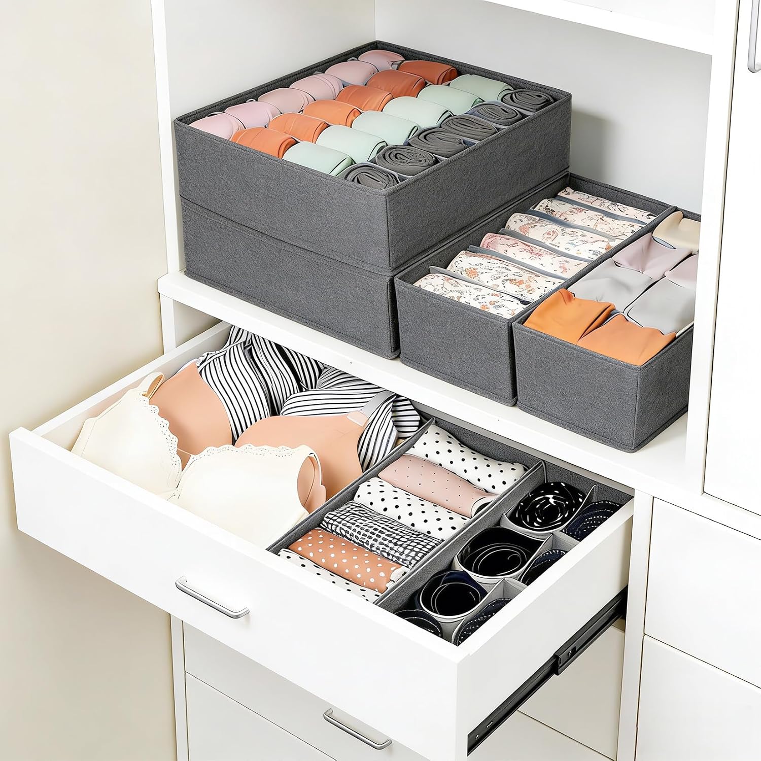 مجموعة منظمات أدراج الملابس ال - مراجعة Baby Nursery Drawers وسعره