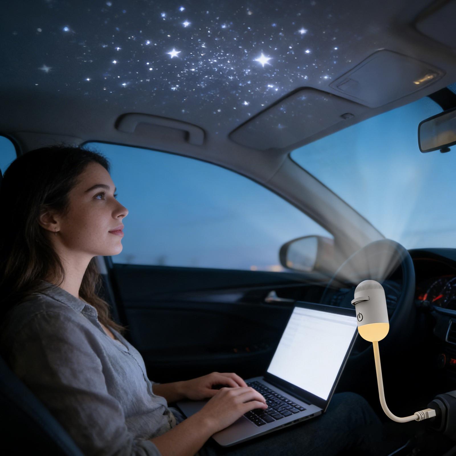 إضاءة داخلية للسيارة، ضوء سقف  - مراجعة Night Light Projector Stars وسعره