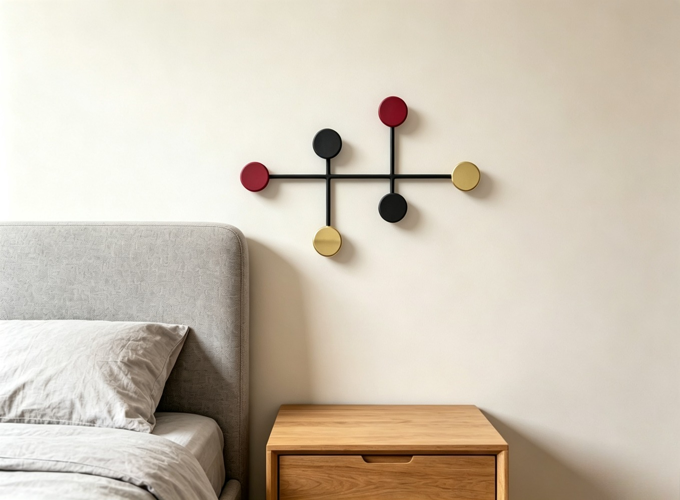حامل معاطف معدني أسود حديث مثب - مراجعة Baby Nursery Hooks وسعره