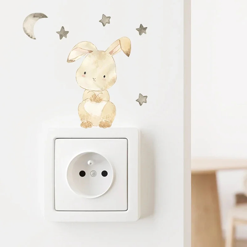 ملصقات جدارية على شكل حيوانات  - مراجعة Baby Nursery Wall Decals وسعره