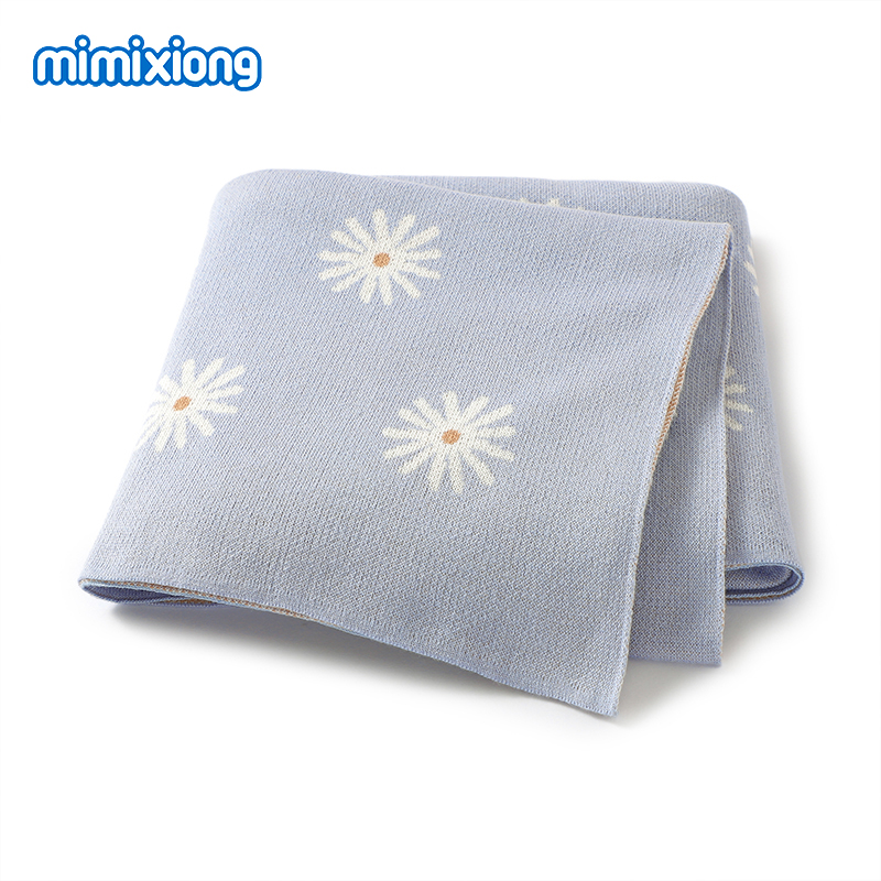 طفل الأزهار البطانيات محبوك جم - مراجعة Baby Girl Nursery Quilt وسعره