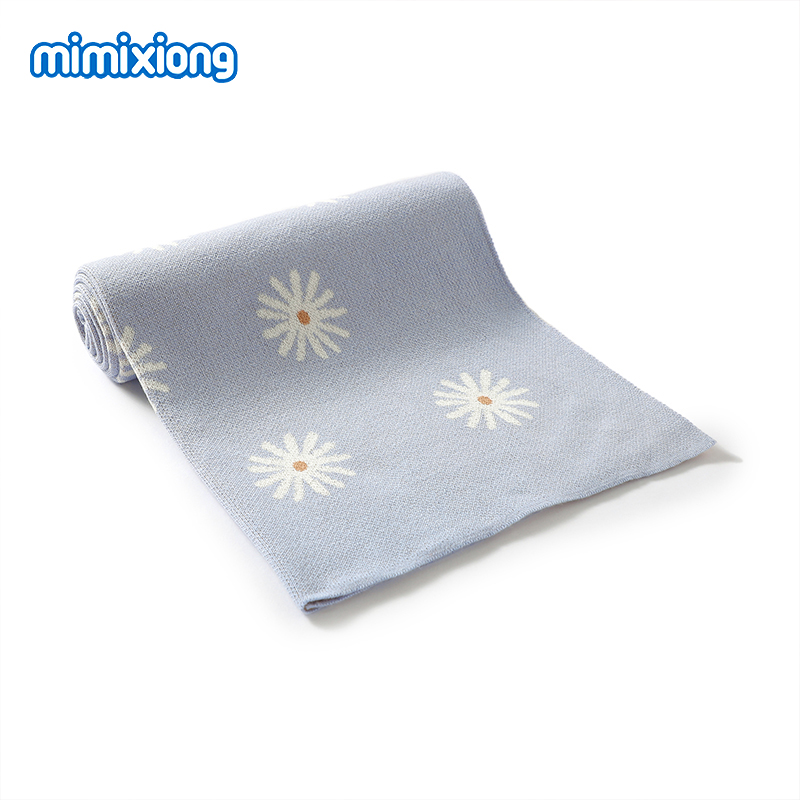 طفل الأزهار البطانيات محبوك جم - مراجعة Baby Girl Nursery Quilt وسعره
