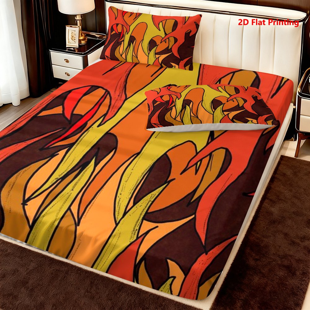 مجموعة أغطية سرير بتصميم اللهب - مراجعة Baby Nursery Bedding وسعره